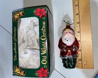 Old World Christmas Santa $8.00