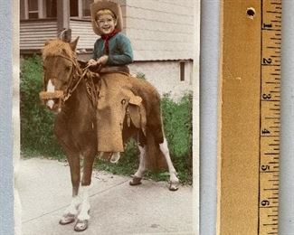 Photo of Kid on Horse $5.00