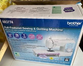 Brother Sewing Machine XR3774 with accessories  $150.00