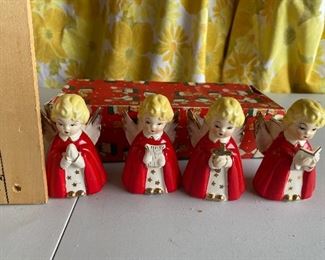 4 Angel Candle Holders $28.00