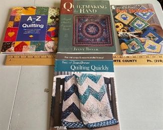 All Quilting Books Shown $20.00