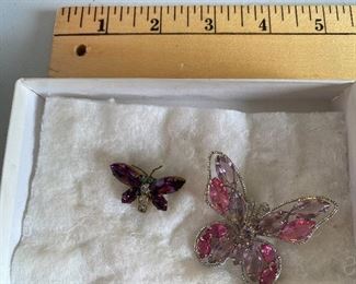 Both Butterfly Pins $6.00
