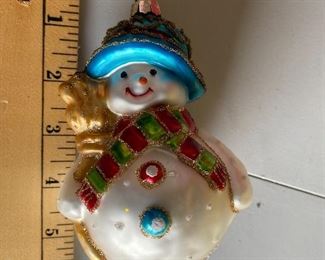 Snowman Ornament $5.00
