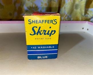 Sheaffer's Skrip Blue $5.00