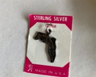 Sterling Silver Florida Charm $4.00