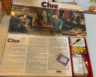 Clue Game $5.00