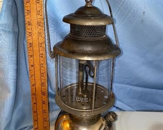 1930's Pyrex Glass Insert Lantern $75.00