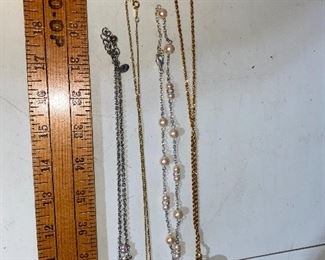 4 Necklaces $12.00