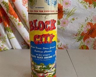 Block City Set almost full to the top No. B-300 $12.00