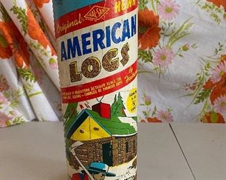 American Logs No. 805 Set almost full to the top  $6.00