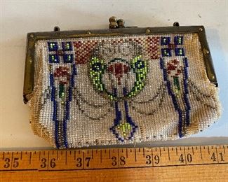 Beaded Purse, Missing beads $12.00