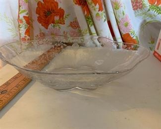 Etched Bowl $24.00