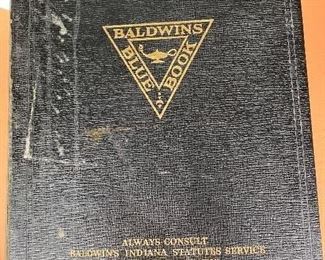 Baldwins Blue Book Indiana Statutes $38.00