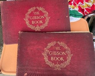 The Gibson Book 1 and 2 1906 Set $85.00