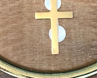 14k Gold Cross