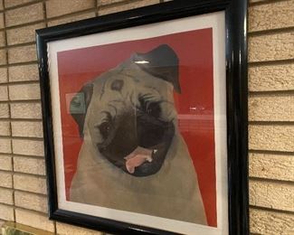 Artist’s proof “Jackie Chan” by Rita Kennedy Shugart