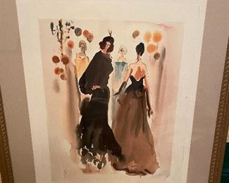 Creason Clayton signed numbered print “Elegance with Attitude “