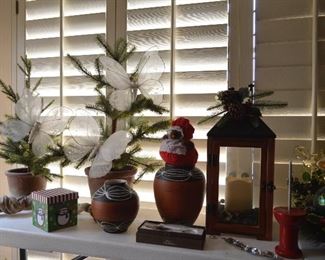 High end holiday decor