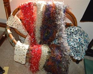 Winter neck warmers... great large basket