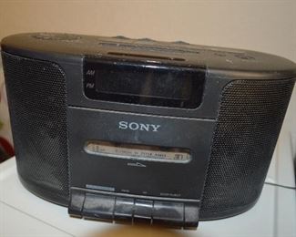 Sony radio, Cassette