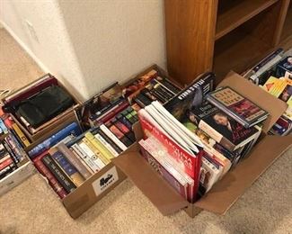 Books, fiction and non fiction