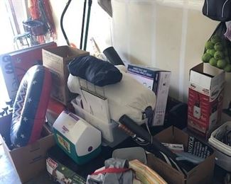 Camping gear, lawn care