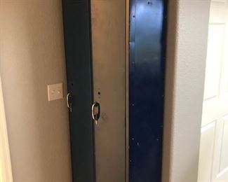 Vintage school locker