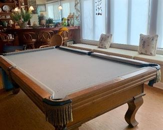 Dynamo McIntire pool table and accessories