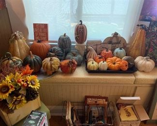 Fall Decorations ( pumpkin patch)