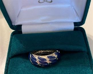Princess Grace enamel ring
