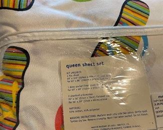 queen sheet set new in package