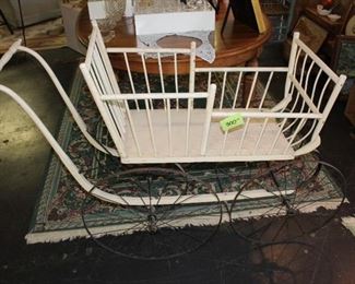 Vintage baby carriage in fantastic shape