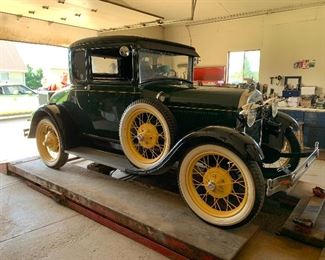 1928 model a car runs great 