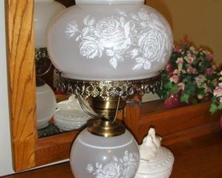 Ornate table lamp