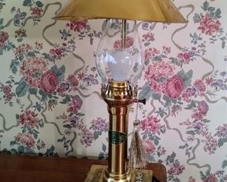 Brass lamp