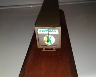 Klopman mills tractor trailer desk plaque