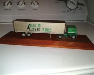Klopman mills tractor trailer- great shape