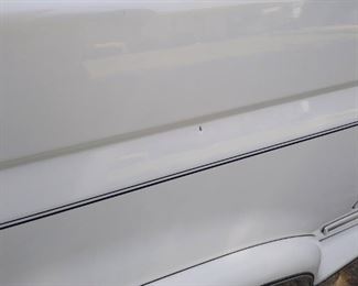 Small ding on bedside