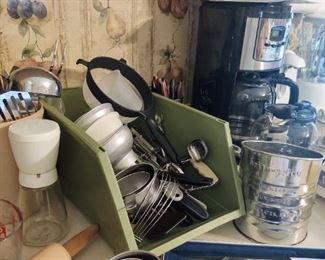 Funnels and measuring cups