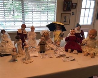 Vintage doll collection