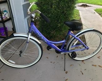 La Jolla lightweight beach cruiser (tires need new tubes)