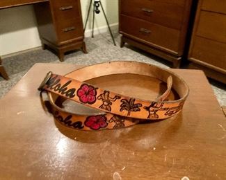 vintage Hawaiian belt