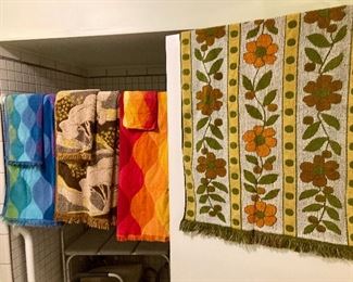 1960's and 1970's towels