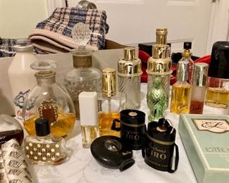 Vintage perfumes