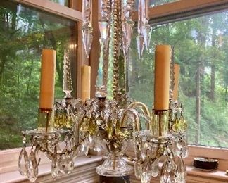 Absolutely stunning Jasperware table chandelier