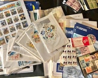 Massive stamp collection 