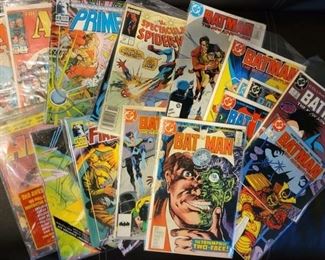 Many, Many Vintage Comic Books (still in wrapping) Batman, Etc. Etc.