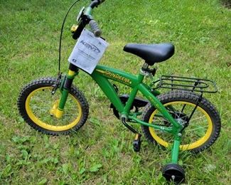 John Deere Bike with Training Wheels