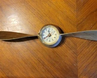 Vintage Brass Clock