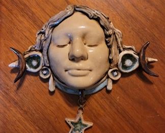 Beautiful Vintage Moon & Star Mask
